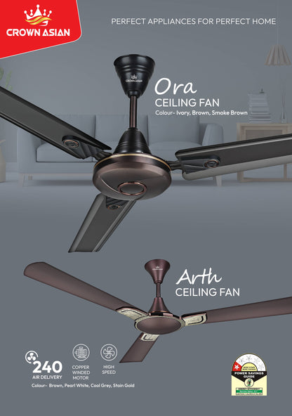 Crown Asian Arth Ceiling Fan