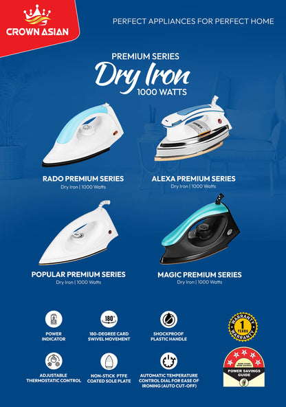 Popular Dry Iron Premium Series